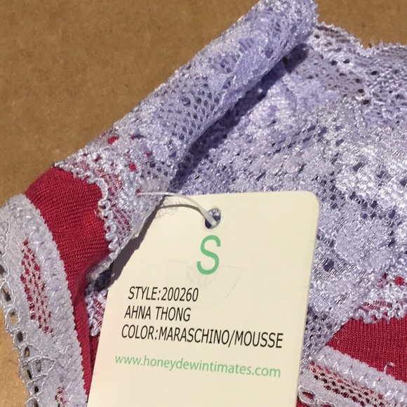 NWT $12 HONEYDEW AHNA SMALL THONG PANTY - Picture 5 of 5